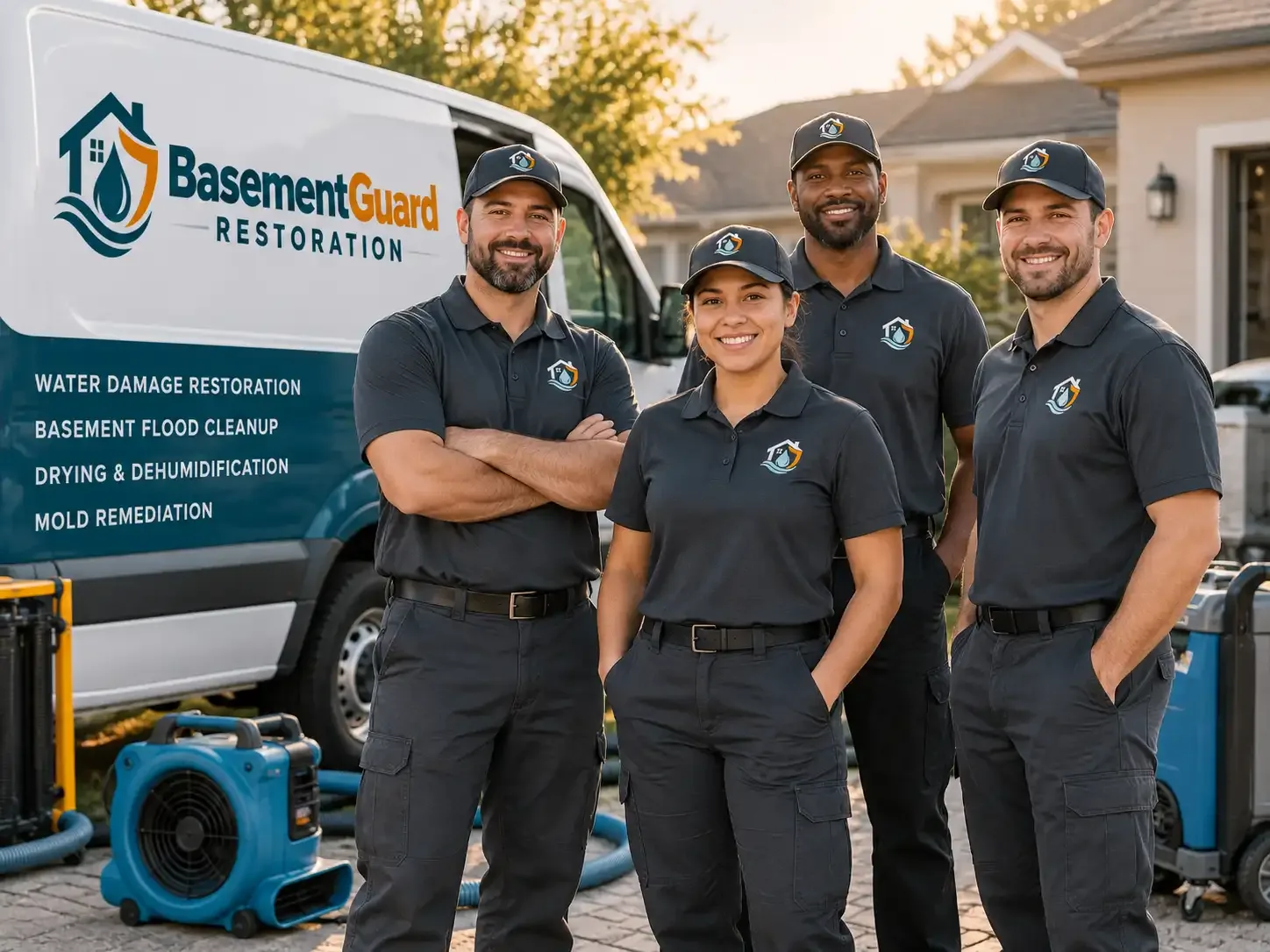 Basement Water Damage Restoration company in Orange City, IA